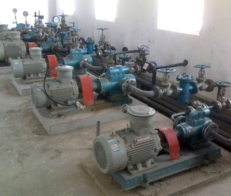 三螺桿泵使用現(xiàn)場